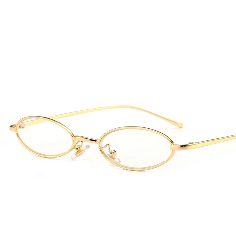 LeonLion Moda Zlato Okvir Ovalne Leče za sončna Očala za Ženske/Moške Ocean Leče, sončna Očala Femle Nakupovanje UV400 Lunette De Soleil Femm
