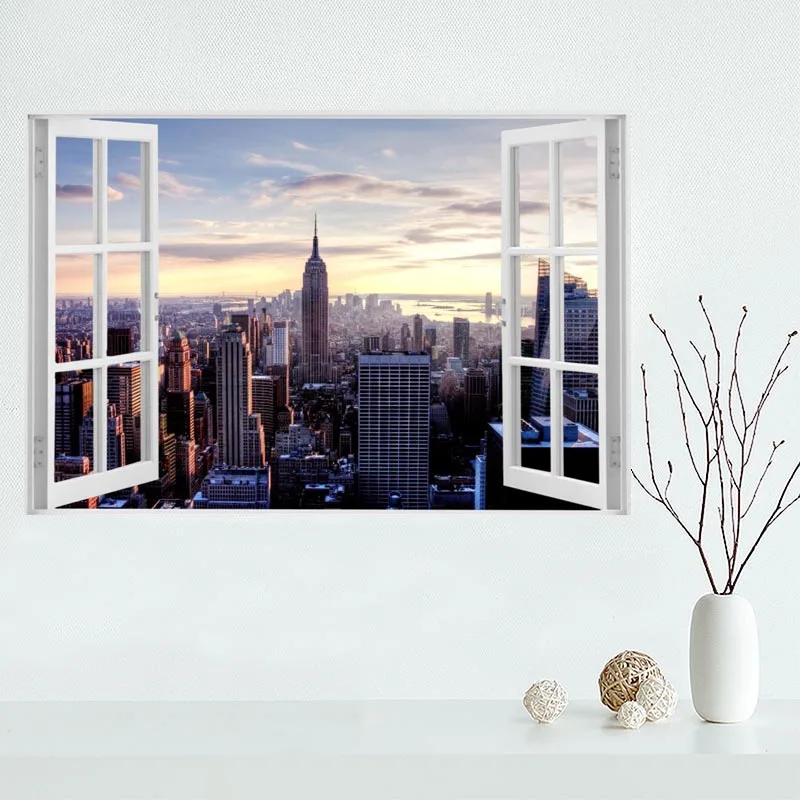 Lepa pokrajina, New York City Platno Plakat po Meri Platno Slikarstvo Poster tiskanje tkanine, tkanine wall art plakat
