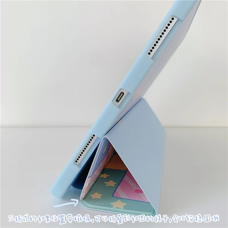 Lepe Risanke Za iPad ZRAKA 2 3 10.5 Pro 2019 7. 10.2-inch Ohišje za iPad 2017 2018 9.7 Mini 5 Pokrov Capa S Svinčnik Imetnik Primerih