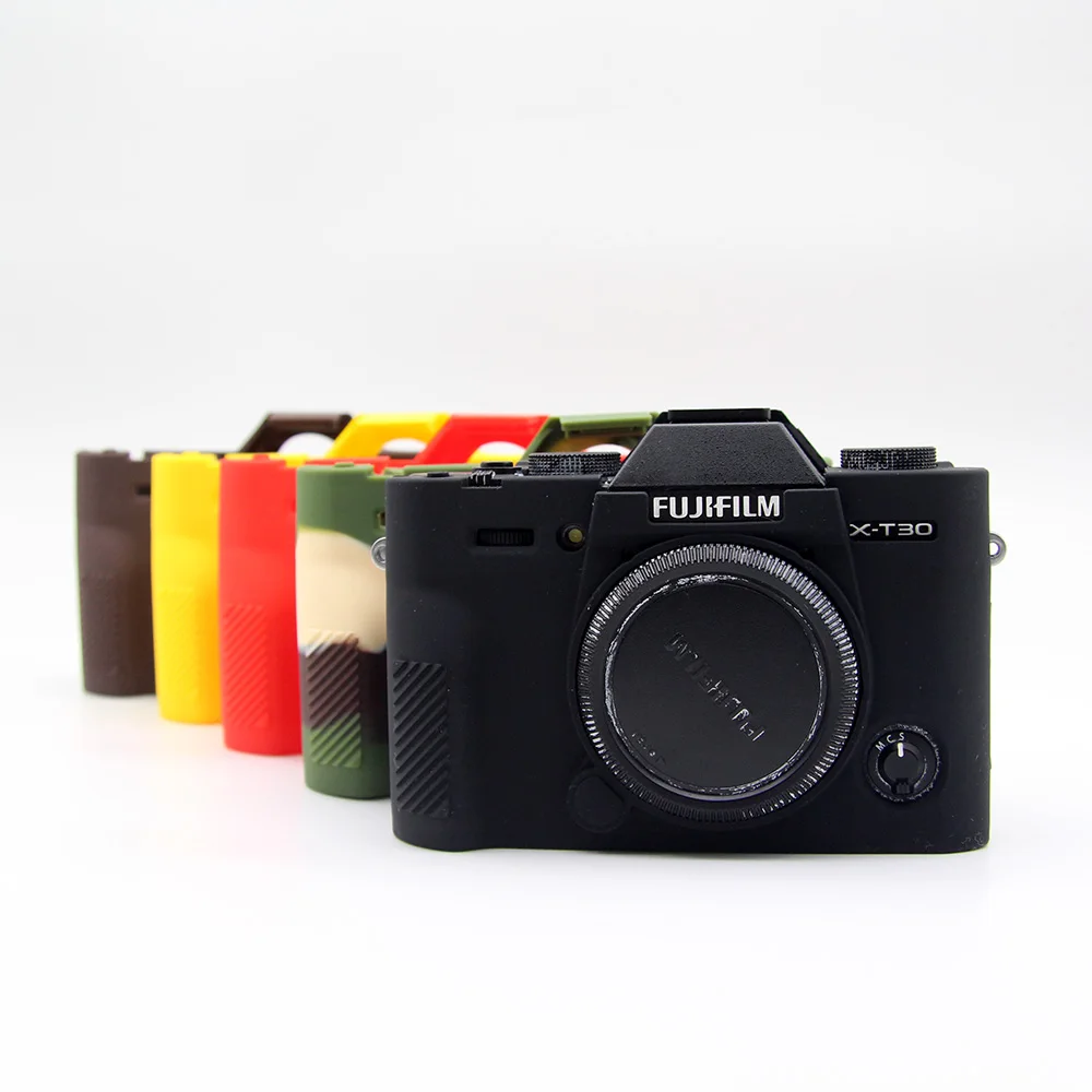 Lepo je Kamera Video Vrečko Za FUJI Fujifilm XT10 XT-10 XT20 XT-20 XT30 XT-30 Silikonski Primeru Gume Fotoaparat primeru Zaščitna Telo Pokrov