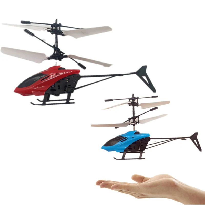 Letenje Zrakoplovov Senzor Helikopter Indukcijske Žareče Igrače za Otroke, Otroci Daljinski upravljalnik THJ99