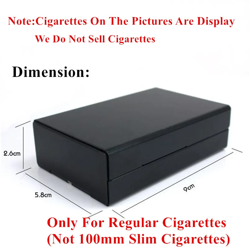 LF040 Osebno Moda Kajenje Dekle Osamljeno Dekle Aluminijeve Zlitine Cigaret Primeru Laser Vklesan Ne Bo Zbledi Škatle Cigaret