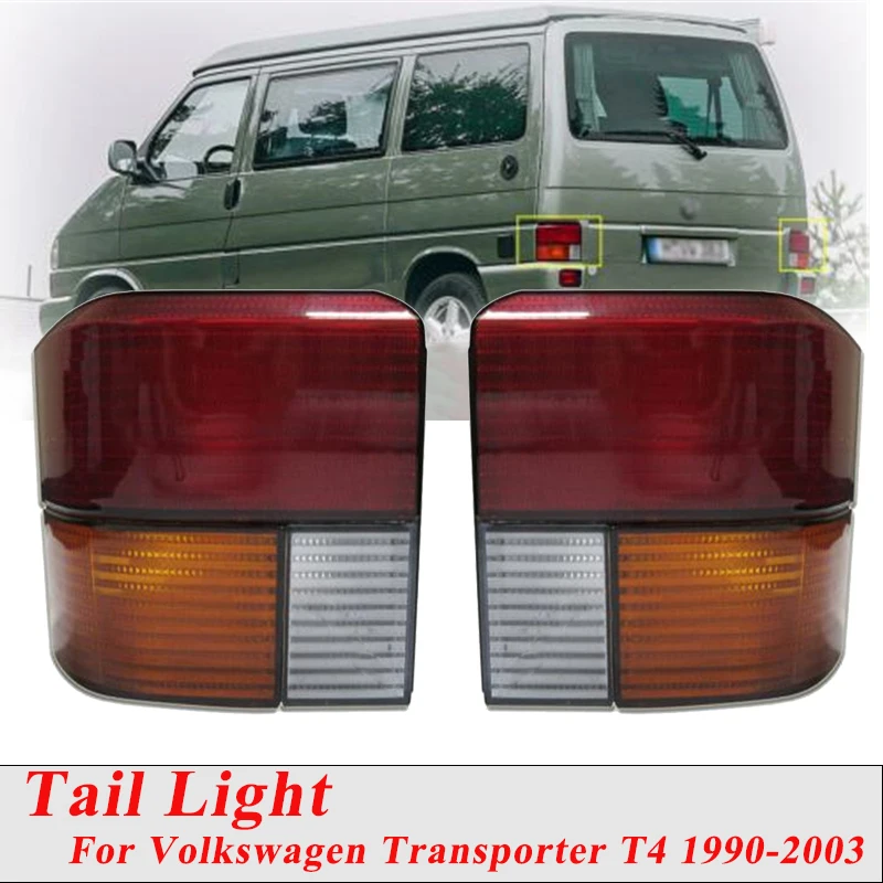 LF&DESNO Zadaj Rep luč Za Volkswagen Transporter T4 1990-2003 Zadnji Odbijač Stop Zavoro, Žarnica Svetilka Ohišje Brez Žarnice