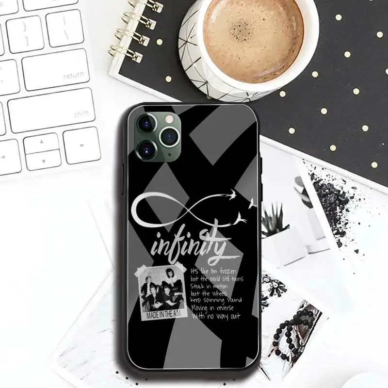 Liam Payne Telefon Primeru Kaljeno Steklo Za iPhone 12 max pro mini 11 XR Pro XS MAX 8 X 7 6S 6 Plus SE 2020 primeru