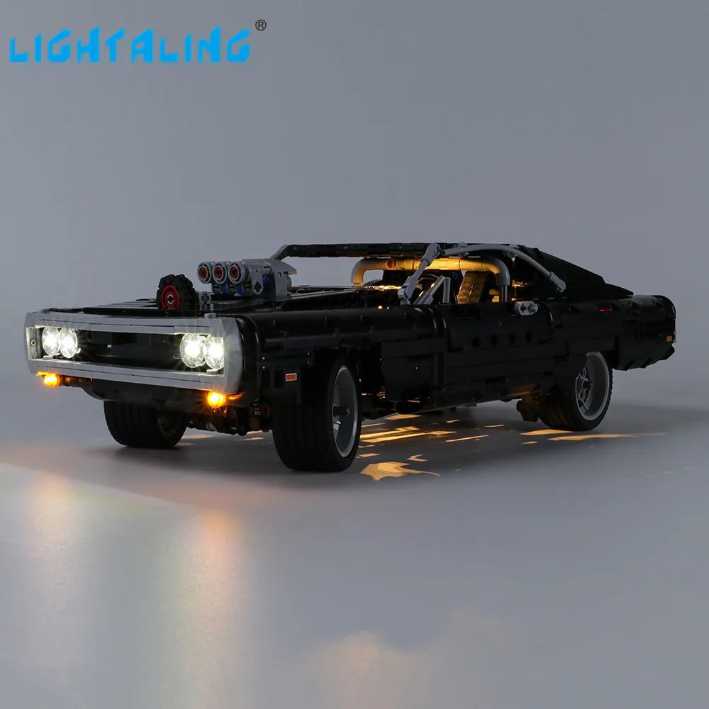 Lightaling Led Luči Komplet Za 42111 Tehnika Dom je Dodge Charger