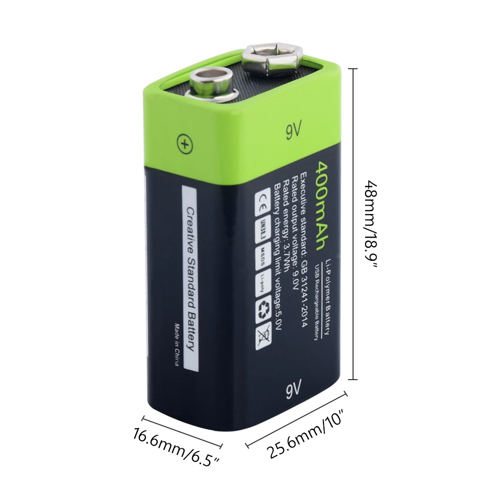 Lipo USB Polnilne ZNT Baterija 9V 600mAh Avto Polnilnik, Kabel Za Igrače Daljinski upravljalnik li-polymer Litij-Polimer Baterija