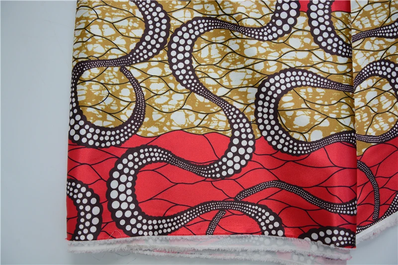 LIULANZHI Ankara tkanine iz svile saten tkanine, tekstilne najnovejše nigerija tiskane tkanine afriške design 5yards/kos za obleko NLL20-43