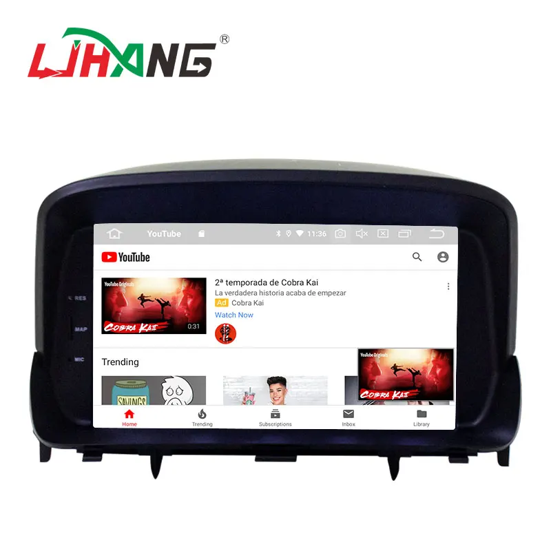 LJHANG 2 Din avtoradio Multimedia Player Android 10 Za OPEL MOKKA GPS Navigacija Stereo glavne enote RAM 4G+ROM 64 G RDS (brez Motornih