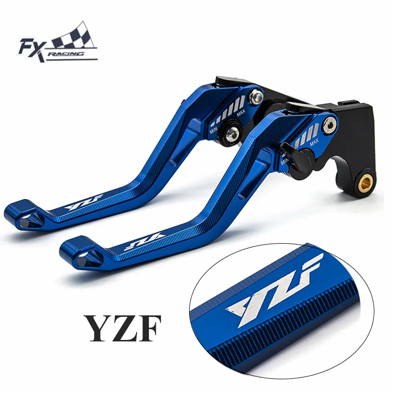 Logotip YZF Motocikel Nastavljiv Zavore, Sklopka Vzvod + Prijemala Za Yamaha YZF R3 R25 MT03 YZF-R3-2020 Aluminija Ročaj Ročice