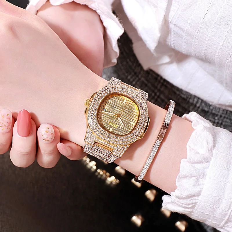 LOLIA Luksuzni Ženske Zapestnico Watch Moda Kristalno Kvarčne Ročne ure Ženske Ure Obleko Dame Watch Ura Reloj Mujer