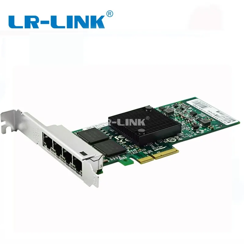 LR-LINK 9724PT Gigabit Ethernet Kartice Lan Adapter Quad Port PCI-Express Omrežna Kartica 1000Mb Intel I350-T4 Združljiv