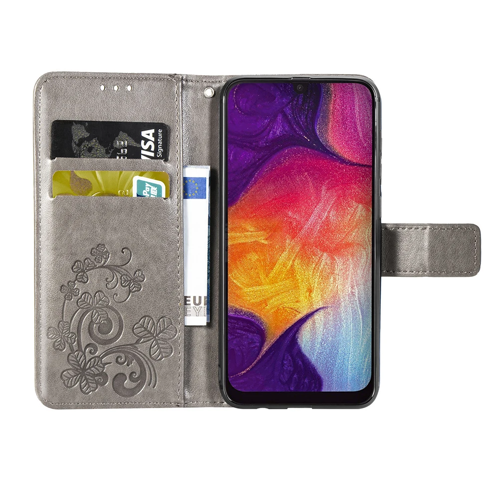 Luksuzni Denarnice Usnja Flip Case za Samsung Galaxy J7 2017 J730F J730 EU Telefon Hrbtni Pokrovček 3D Tiskanje Cvetlični Vzorec Primeru Z