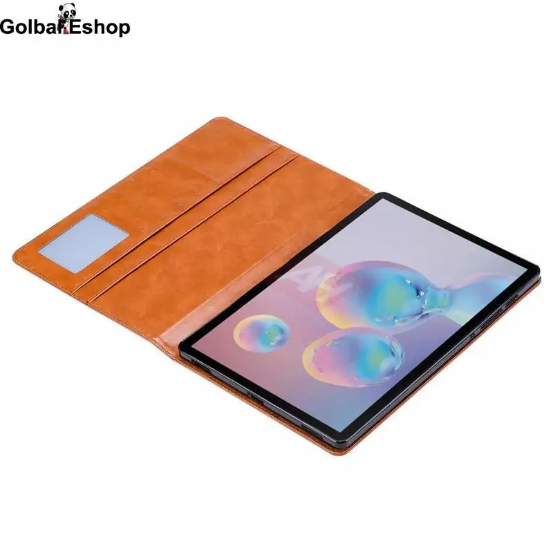 Luksuzni Flip Tablični Primeru za Samsung Galaxy Tab S7 11 Inch SM-T870 T875 Zavihku S7 Plus 12.4 T970 T975 Usnje Stojalo Pokrov Reže za Kartice