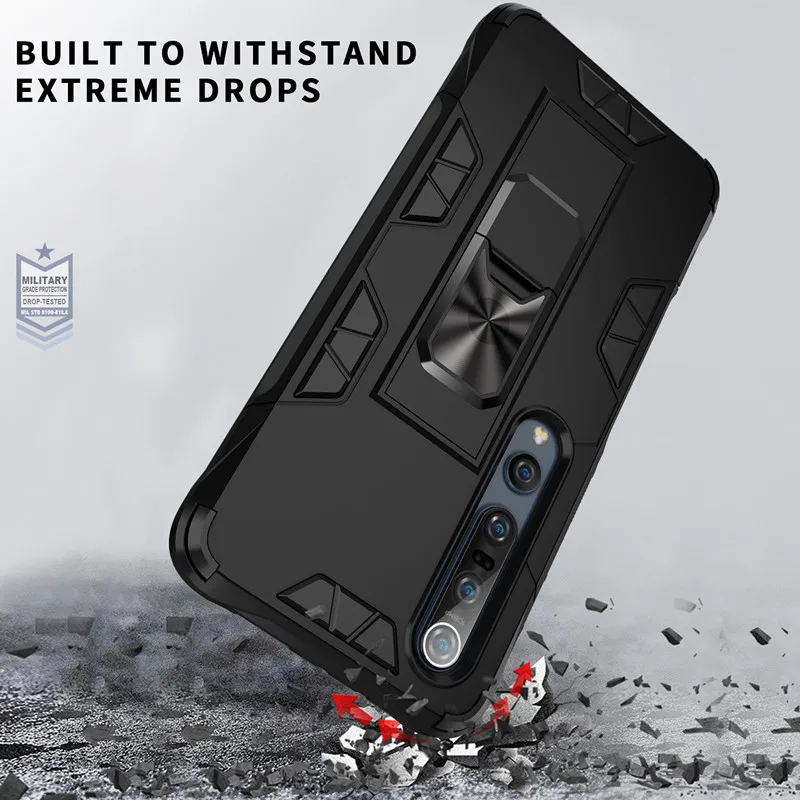 Luksuzni Oklep Shockproof Primeru Za Xiaomi Redmi Opomba 7 8 9 Pro Max 7A 8A 8T 9T K30 k20 Pro CC9 A3 Lite Silikonski Odbijač Primeru Zajema
