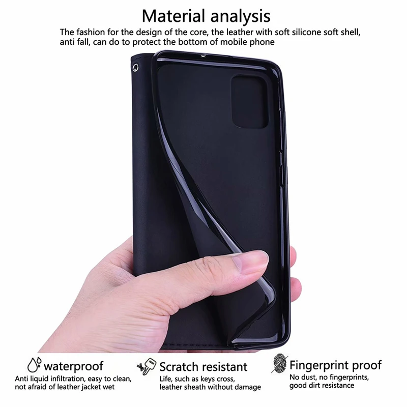 Luksuzni Usnja Flip Primeru Telefon Za Huawei P30 Lite P40 Pro Nova 4E 7i 6SE Denarnice Magnetni Pokrov Primeru