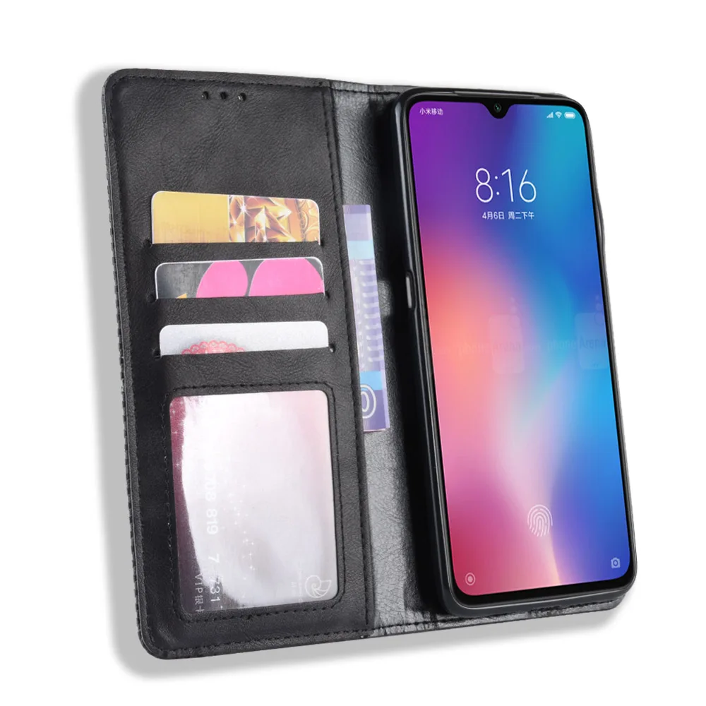 Luksuzni Usnjene denarnice primeru z Oporo & Kreditne Reže Za Xiaomi MI 8/8SE/PREDVAJAJ/9/9SE/Pocophone F1/9T/9T Pro