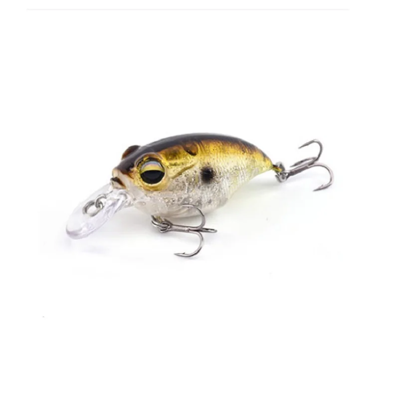 LUTAC ročice fishing lure trde plastike umetne vabe YOYO45 40 mm 9 g visoki izvora kavljem 3D ribe oči, 5 barv