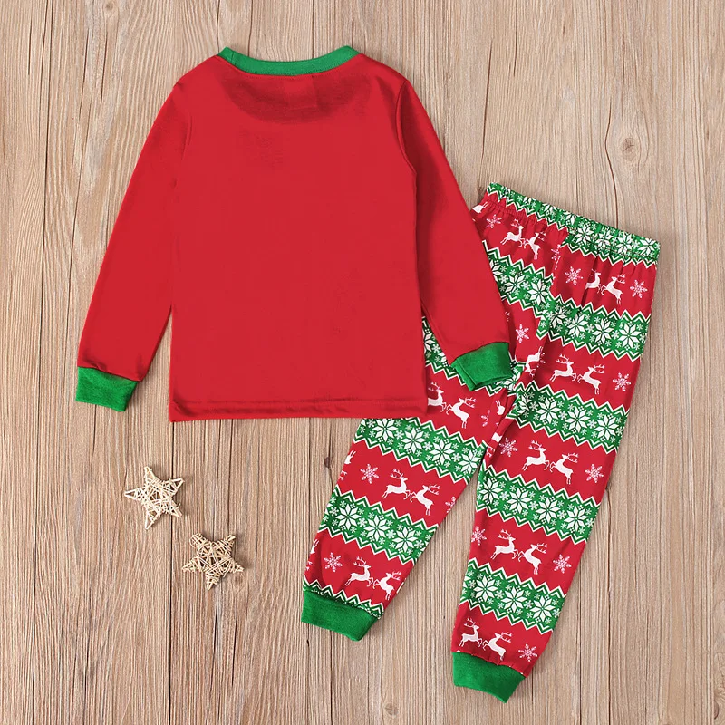 LZH 2020 Jeseni Srčkan Božič Oblačila za Prosti čas Elk Printting Dojenčka Dekle Oblačila za Dom, otroške Obleke 1-6 Let Začetnih Fant Set