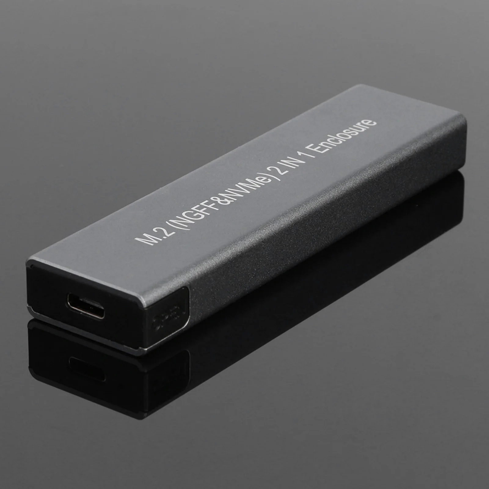 M2 SSD Primeru NVME Ohišje M. 2 USB Tip C 3.1 SSD Adapter Za Dvojni NVME PCIE NGFF SATA M/B Tipka Primeru 2230/2242/2260/2280 SSD#