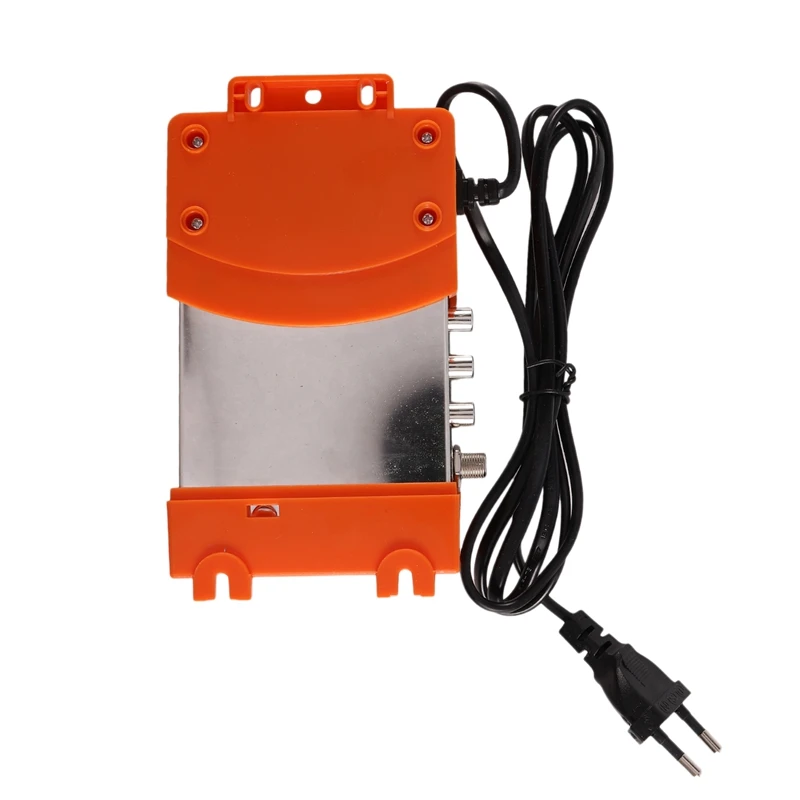 M69 Strokovno Digitalni VHF, UHF RF Modulator AV, da RF AVto TV Pretvornik za izmenični Tok(Oranžna EU Vtič)