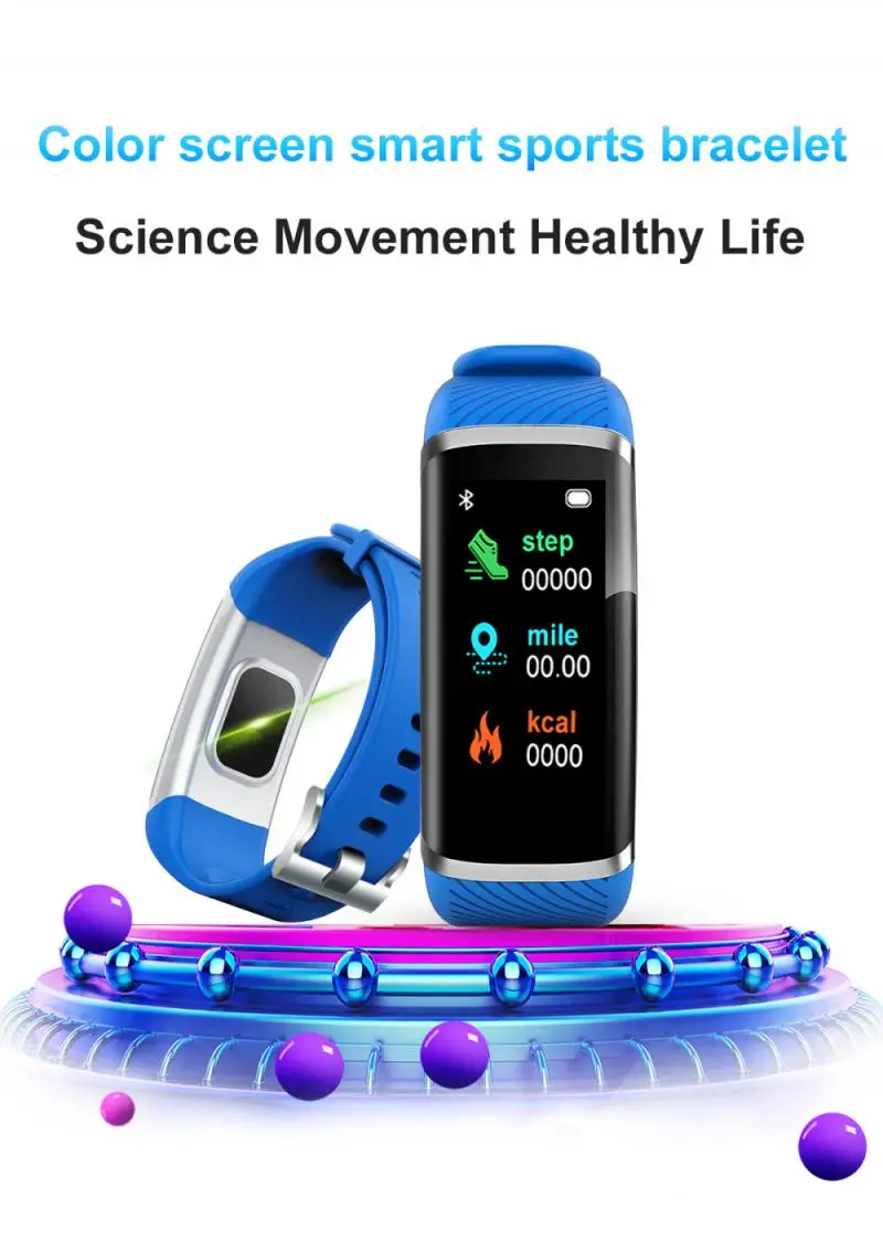 M8 Smart Bluetooth Zapestnica Telesne Temperature Monitor Srčnega utripa, Krvnega Tlaka Health Monitor IP67 Nepremočljiva Watch Band Ure