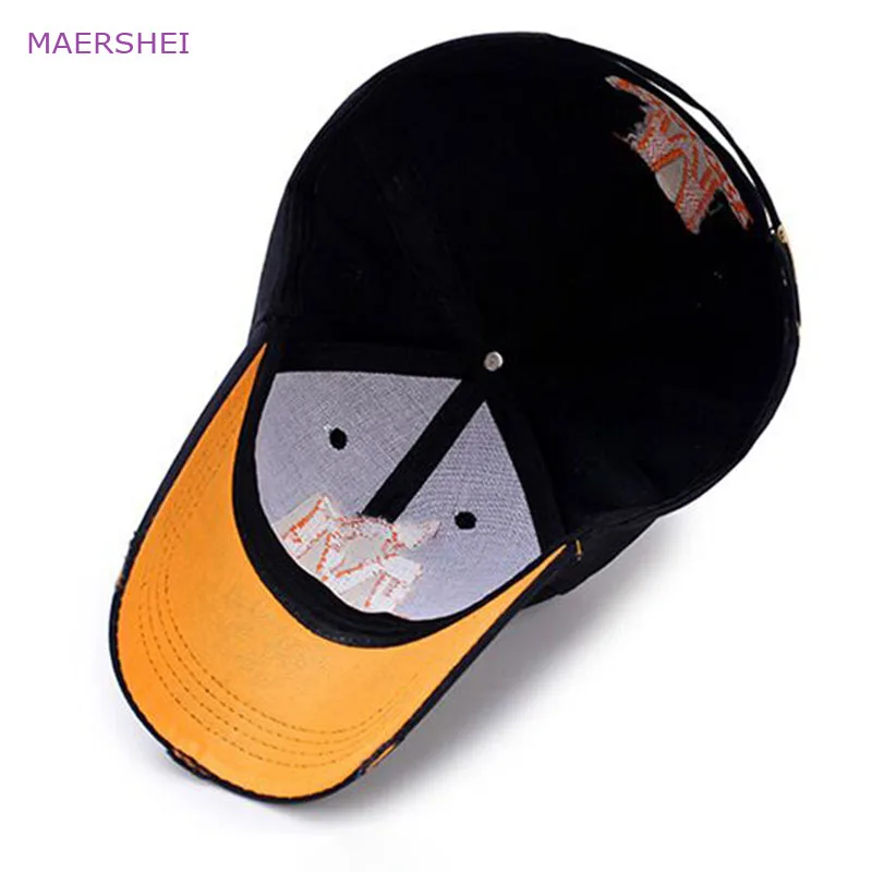 MAERSHEI Modni par vezene baseball kapa s šcitnikom moški šport na prostem klobuk dame vizir za zaščito pred soncem skp