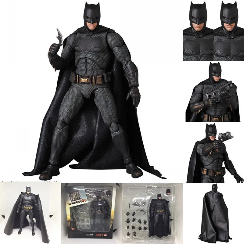 Mafex 056 Batman DC Justice League Sklepov Premično PVC Akcijska Figura, Igrača, Lutka Božič Darilo za Rojstni dan
