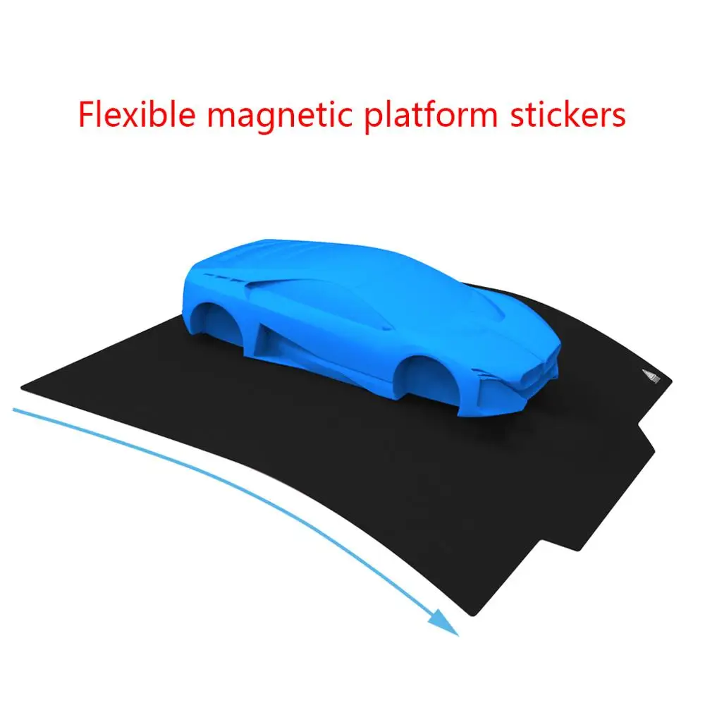 Magnetni Graditi Površino Tablice, Nalepke Ploščica Ultra-Prilagodljivi Odstranljiva 3D Tiskalnik Ogrevano Postelja Kritje za Edaja-3/Edaja-3S/Edaja-3 Pro