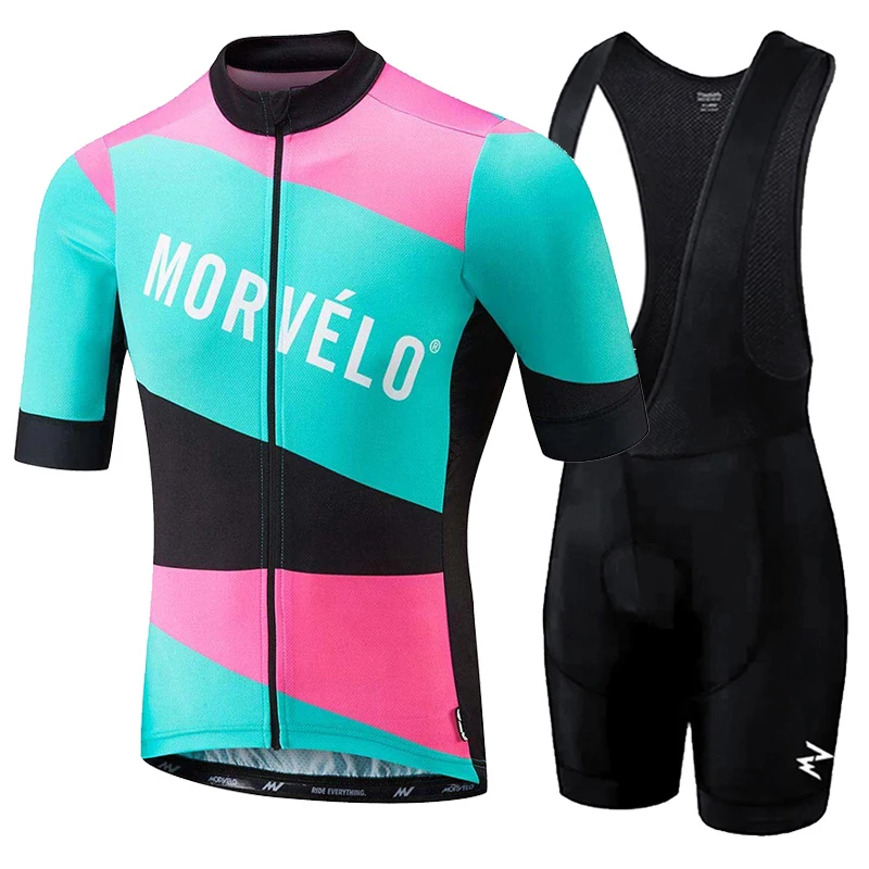 Maillot NOVO abbigliamento ciclismo estivo 2018 kolesarjenje oblačila kompleti kratek rokav bib hlače za moške poletne maillot ciclismo določa