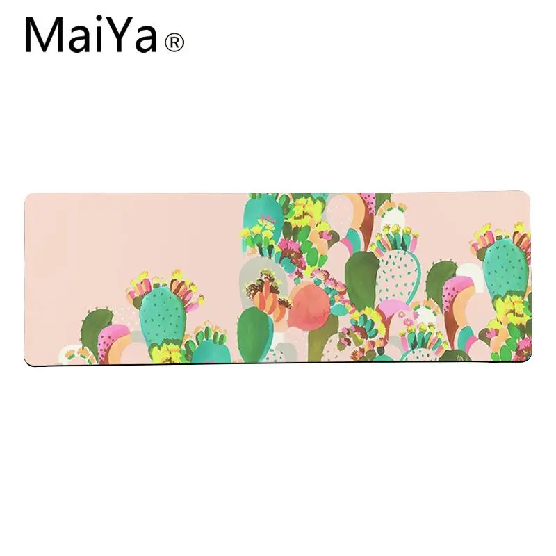 Maiya Lepa Akvarel kaktus rastlin Iger na srečo Igralec za mizo prenosnik Gume Miško Mat Brezplačna Dostava Velik Miško, Tipke Tipkovnice Mat
