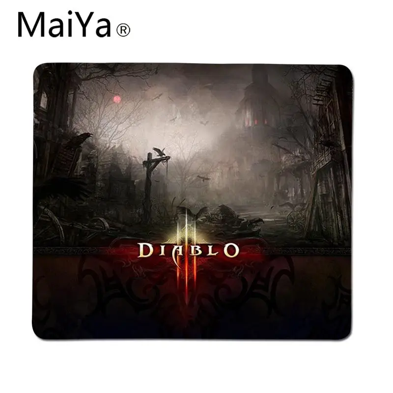 Maiya Vrh Kakovosti Diablo 3 krajine Silikonski veliko malih Pad Igra Miš Brezplačna Dostava Velik Miško, Tipke Tipkovnice Mat