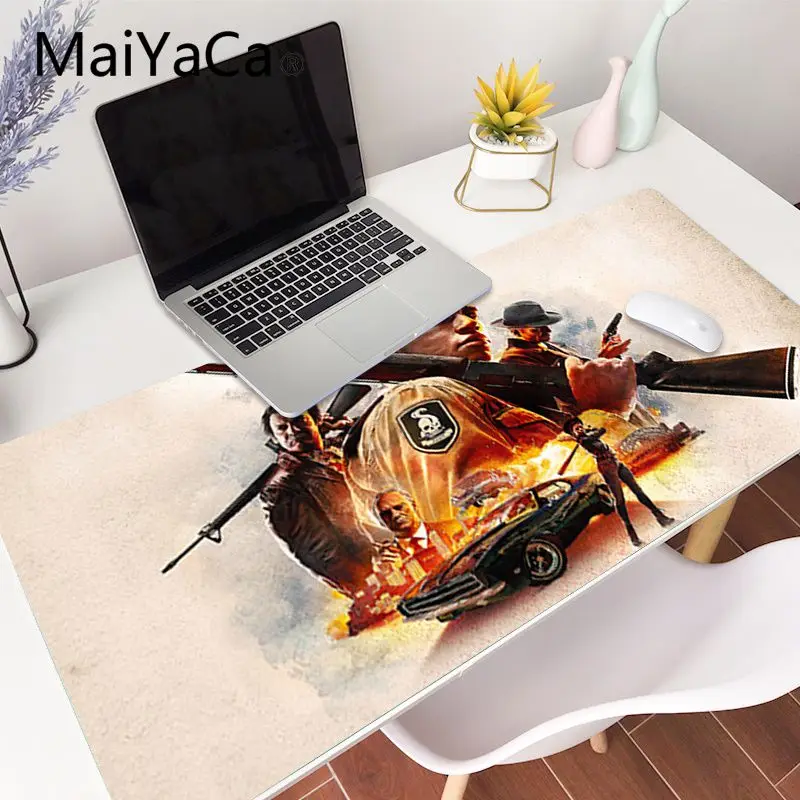MaiYaCa Mafija Dokončno Edition igralec igra preproge Mousepad Gaming Mouse Pad igralec Velikih Deak Mat 800x300mm za overwatch/cs pojdi