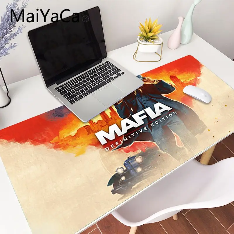 MaiYaCa Mafija Dokončno Edition igralec igra preproge Mousepad Gaming Mouse Pad igralec Velikih Deak Mat 800x300mm za overwatch/cs pojdi