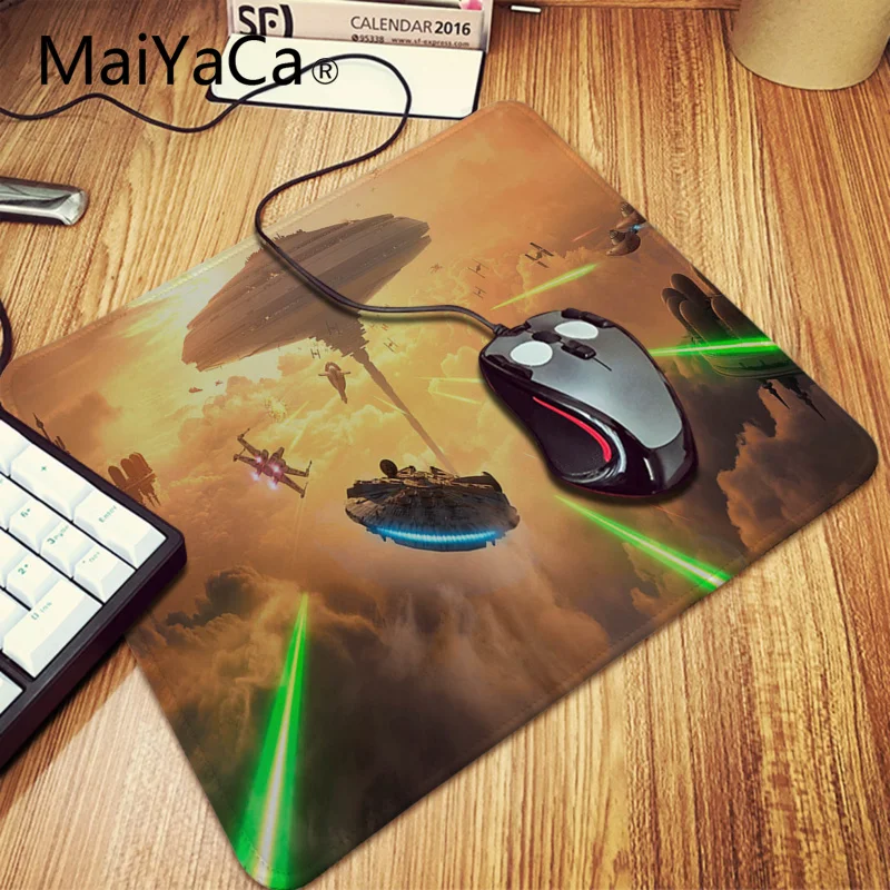 Maiyaca star wars Gume Miško Trajne Namizje Mousepad Velike Lockedge alfombrilla gaming Mouse pad igralec PC Računalnik mat