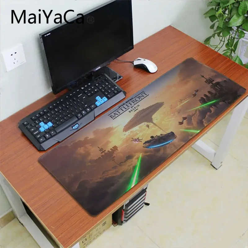 Maiyaca star wars ozadje Laptop Iger na srečo Miši Mousepad Velike Lockedge alfombrilla gaming Mouse pad igralec PC Računalnik mat