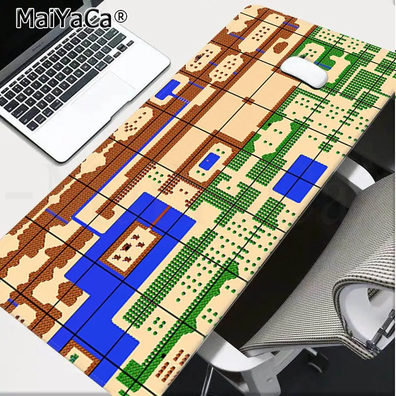 MaiYaCa Vroče Prodaje a Legend of Zelda zemljevid Velike Mouse pad PC Računalnik mat Brezplačna Dostava Velik Miško, Tipke Tipkovnice Mat