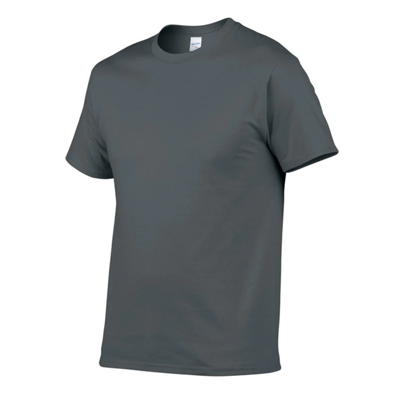 Majica s kratkimi rokavi Moški Barva T-shirt je Preprost stil Moškega Priložnostne Majice kratek rokav O vratu Plus velikost