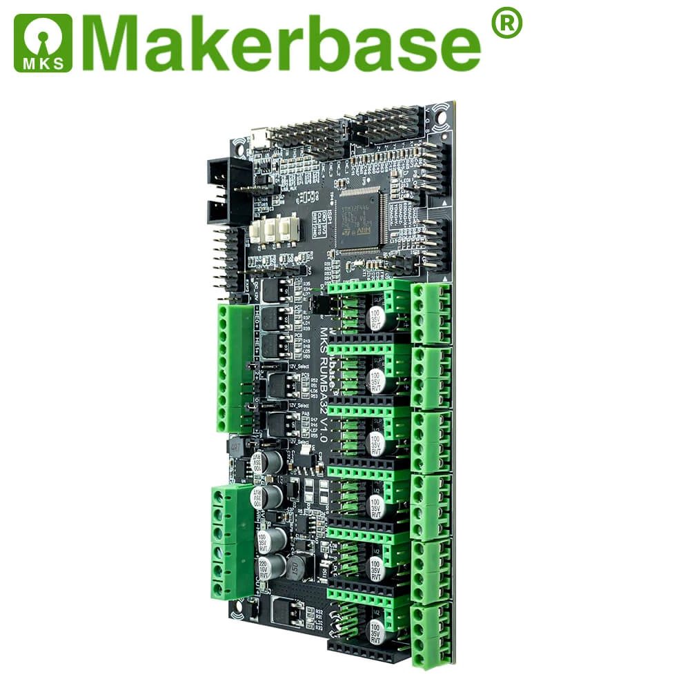 Makerbase MKS, Rumba32 180MHZ 32-Bit 3d tiskalnik nadzorni odbor 6 Motornih Voznikova Vrata podporo Jadrovnica 2.0 MKS, TFT TMC2209 TMC2208