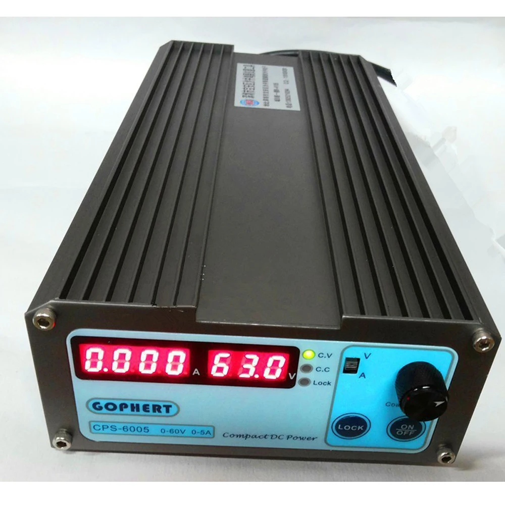Mala Volum CPS-6005 60V 5A 110V-220V kompakten nastavljivo Stikalo-Mode Digital Nastavljiv preklop DC Napajanje Napajanje