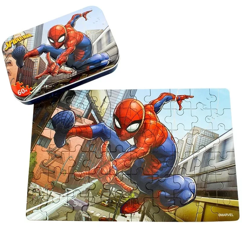 Malville Maščevalec Spider-man Avto Disney Mozaik Otrok Mozaik, Lesene otroške Izobraževalne Igrače za Otroke Darila