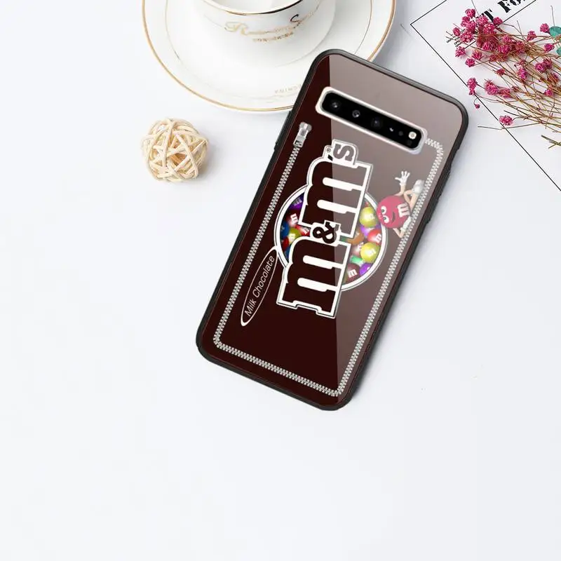 M&M ' s Cholocate Telefon Primeru Steklo Za Samsung S10 S20 S9 Plus Note9 10 Coque Pokrov