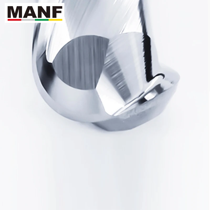 MANF 2 Flavta HRC55 3 mm 6 mm CNC Aluminija Koncu Mlin Lepo Žogo Nos Koncu mlini Dobro Konča Volframov Karbid Sprial Rezkanje