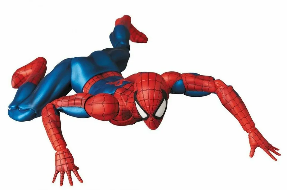 Marvel Spider Man Mafex 075 the Amazing SpiderMan Strip Ver Sklepov Premičnine Slika Model Igrače 16 cm