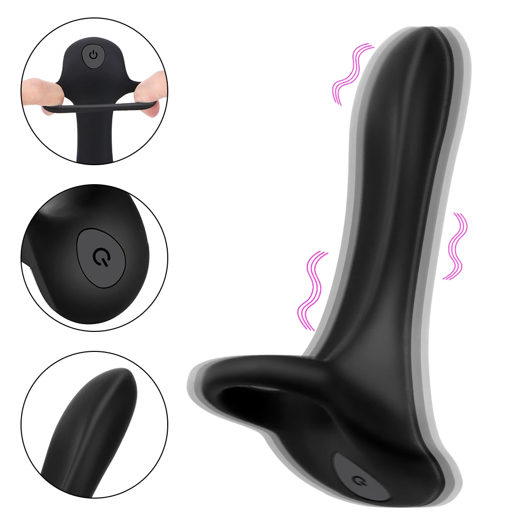 Massager Orgazem Nekaj G-Spot Vibrator Spodbujanje Bradavičke Ropstva Zaklepanje Petelin Penis Prstan Dolgotrajno Vagine, Klitoris