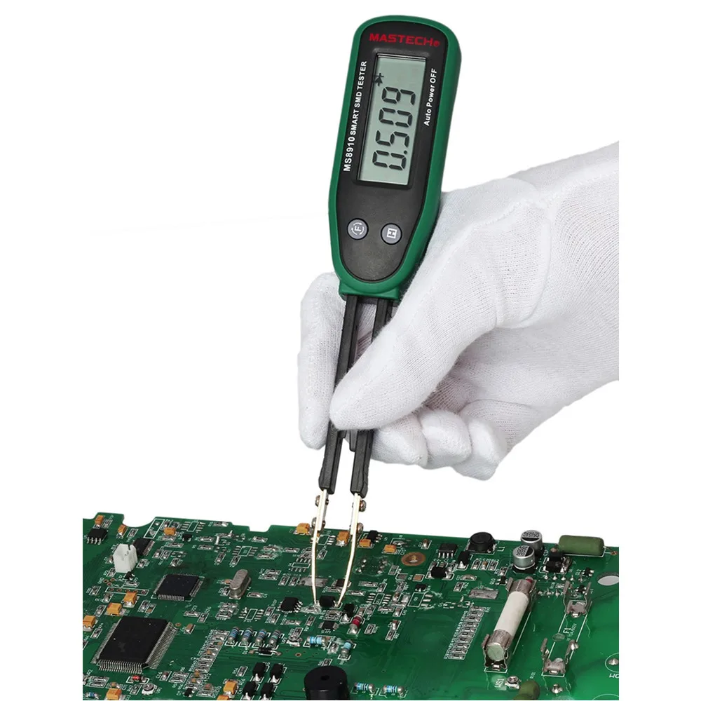 MASTECH MS8910 SMD Tester Detektor 3000 Šteje Digitalni Multimeter Smart Odpornost Kapacitivnost Diode Meter Auto Scan LCD-Zaslon