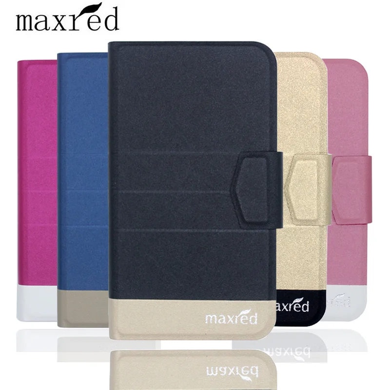 Maxred Original! DEXP Ixion M340 Primeru, 5 Barv Modno Razkošje Ultra-tanek Flip Usnje, usnjeni Zaščitni Pokrov Primeru Telefon
