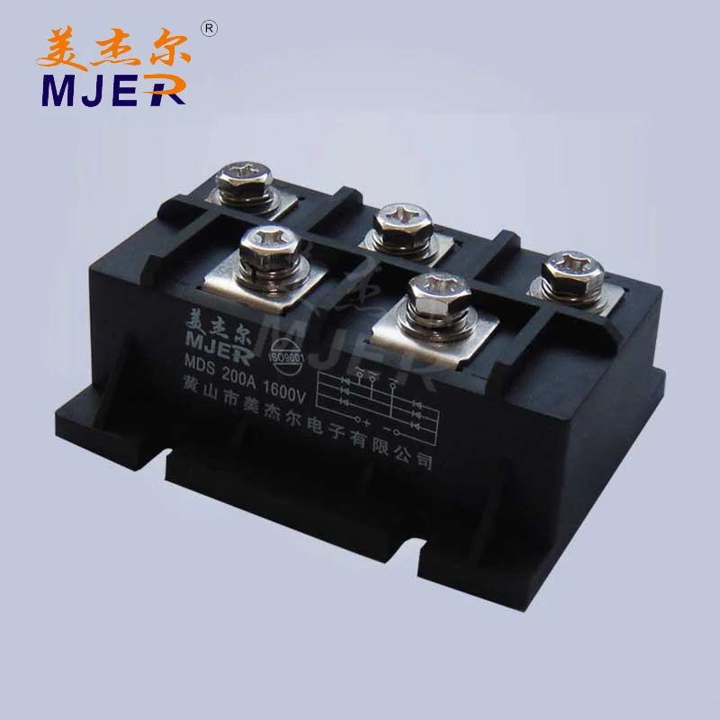 MDS200A Tri faze Most usmernik diode modulov MDS 200A 1600V Standard