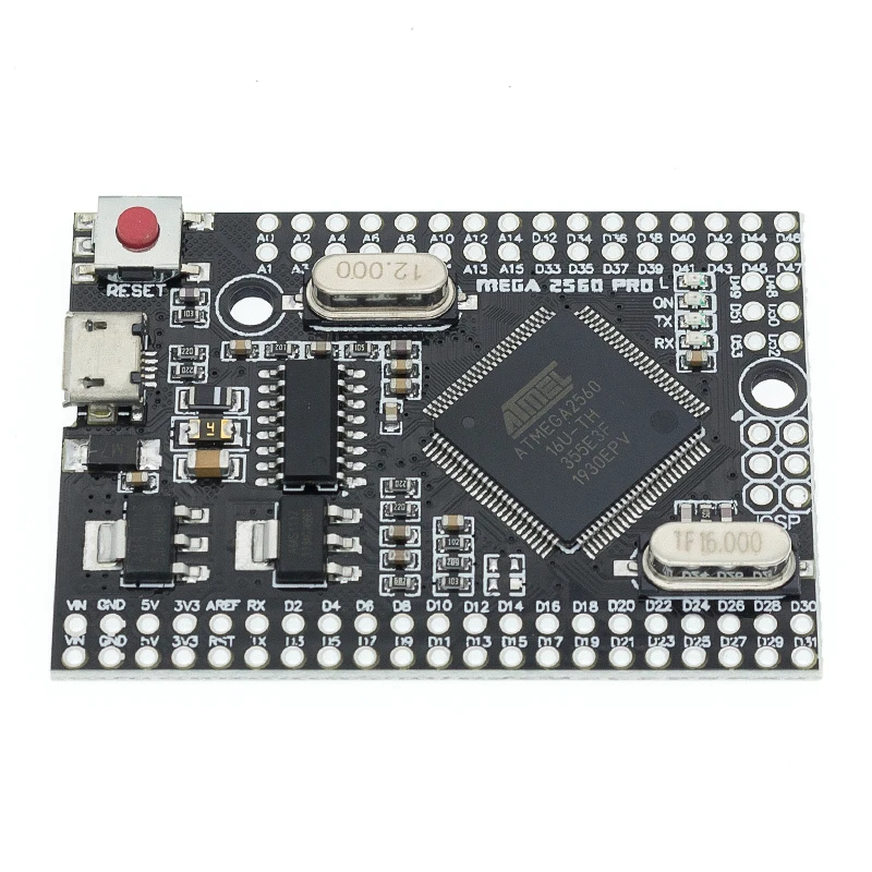 MEGA 2560 PRO Embed CH340G/ATMEGA2560-16AU Čip z moškim pinheaders Združljiv za Arduino Mega2560