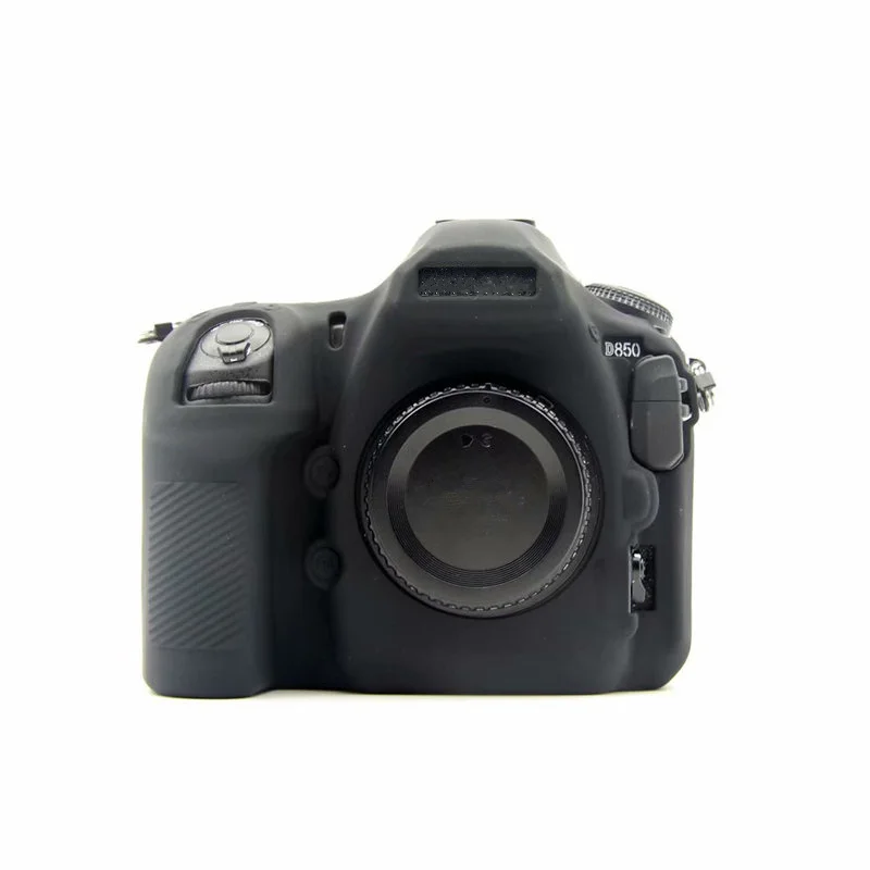 Mehke Silikonske Gume Fotoaparat Telo Primeru Kritje Za Nikon D850 DSLR Fotoaparat Torba Zaščitni Pokrov, Lupine, Kože