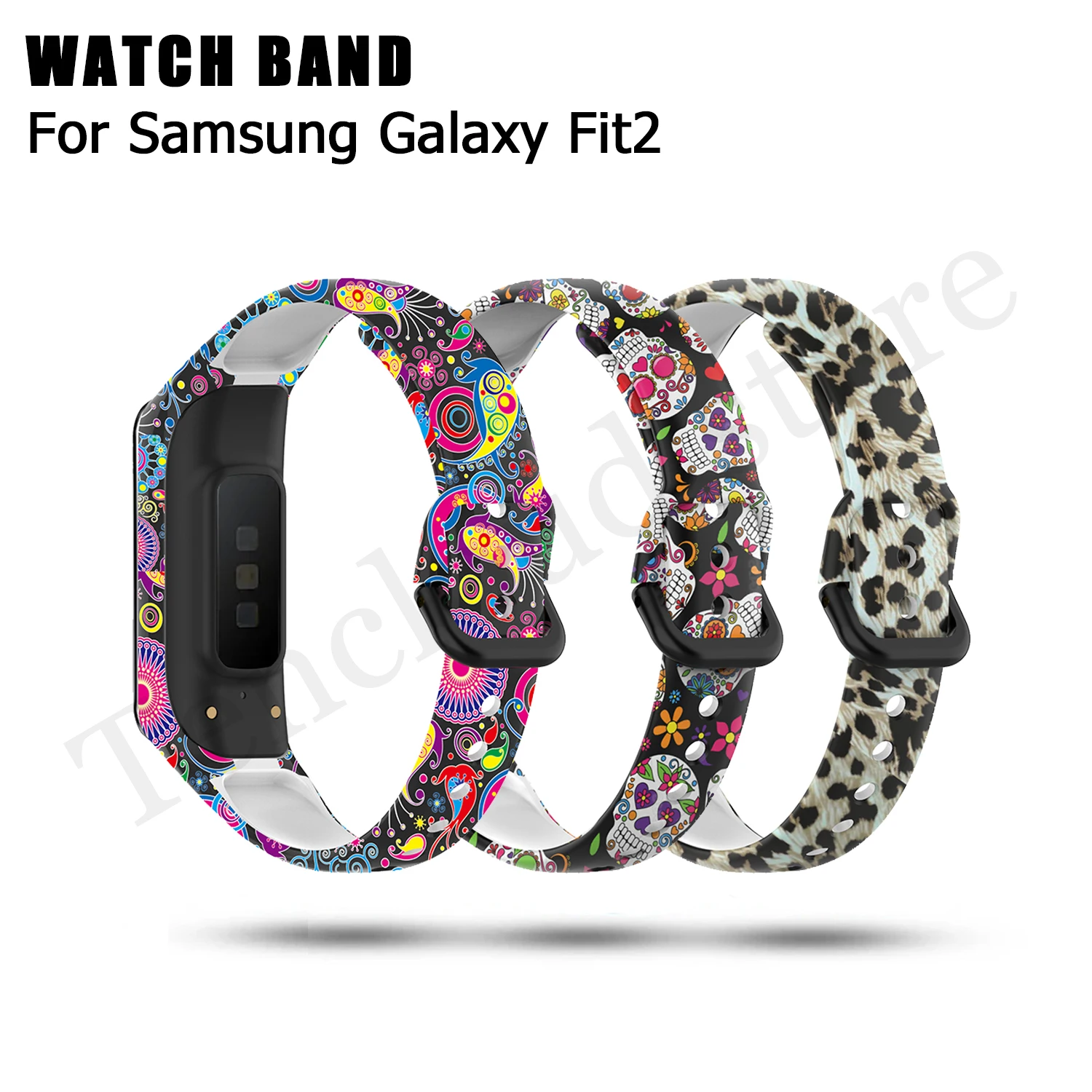 Mehki Silikonski Trak Trakovi Za Samsung Galaxy Fit 2 SM-R220 Zapestnica Zamenjava Watchband Za Samsung Galaxy Fit2 Šport Pasu